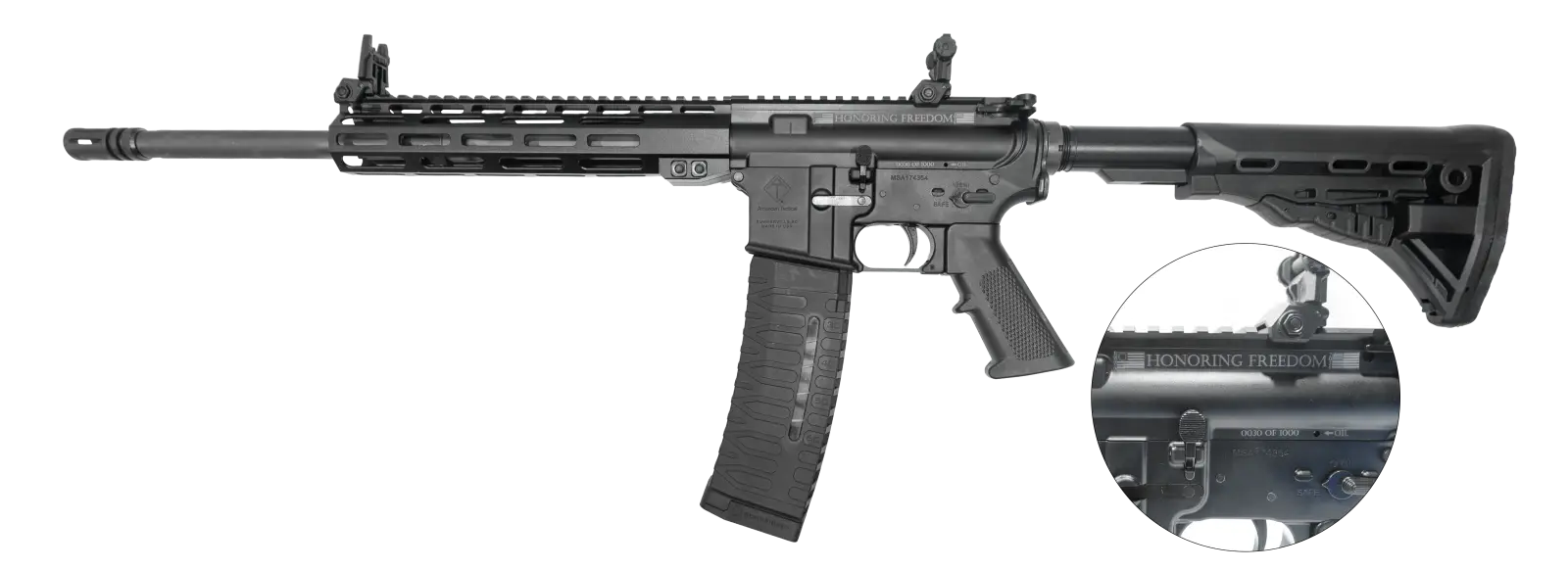 ATI MILSPORT AR15 5.56 16 HONORING FREEDOM 60R