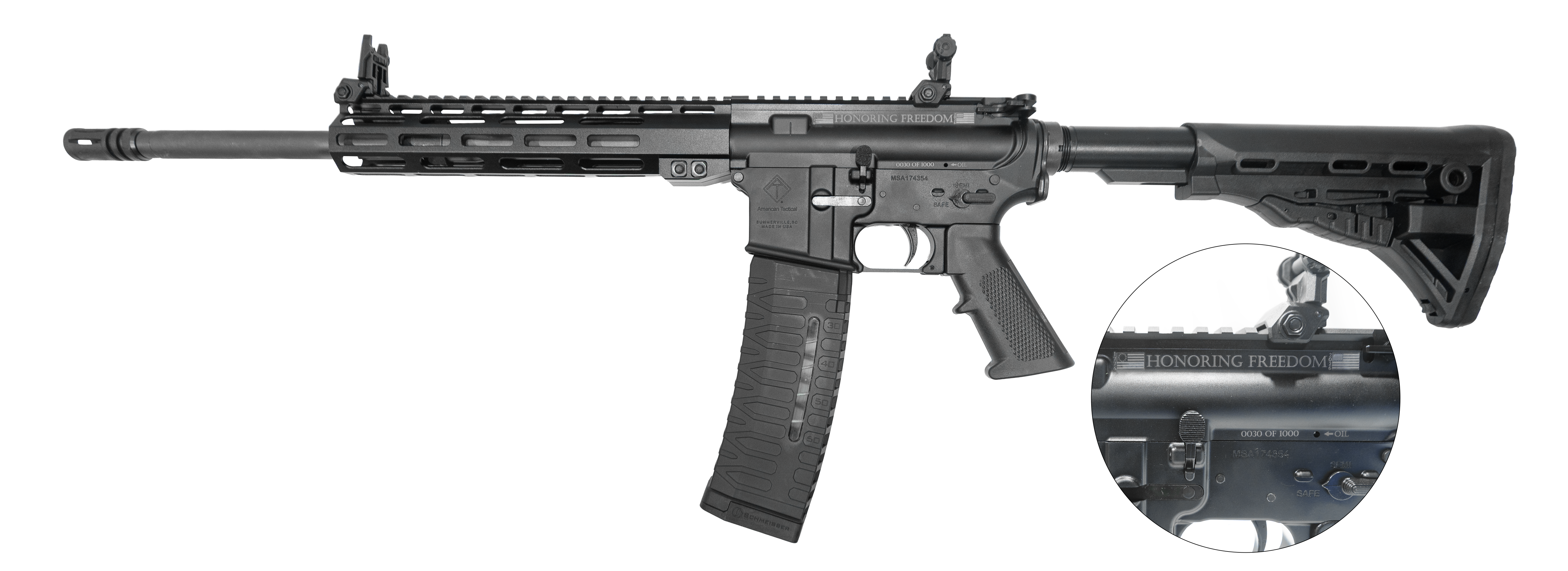 ATI MIL-SPORT AR-15 5.56x45 LIMITED EDITION 16" 60RD BLACK - Advanced Technology