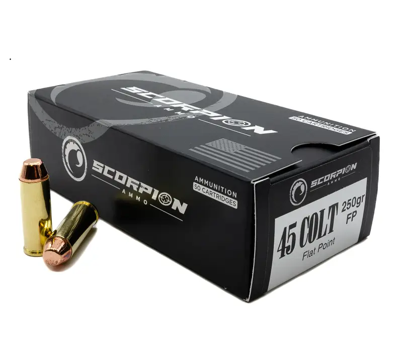 SCORPION AMO 45 COLT 250GR TMC- FP 50RD BOX ( 20 BOXES PER CASE)