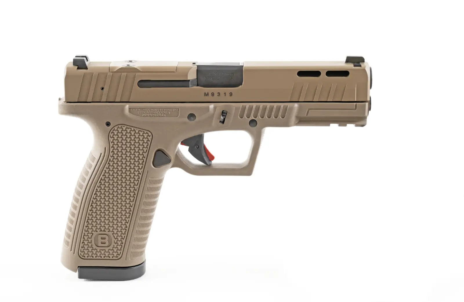 BERSA BP9 9MM 4.25" 17RD OR FDE