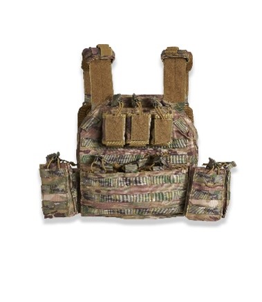 GUARD DOG BODY ARMOR SHEPPARD PLATE CARRIER MULTICAM ADJUSTABLE WITH MULTIPLE POUCHES | AmChar