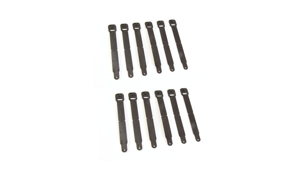 HIGH SPEED GEAR CLIP LONG PACK OF 100 BLACK