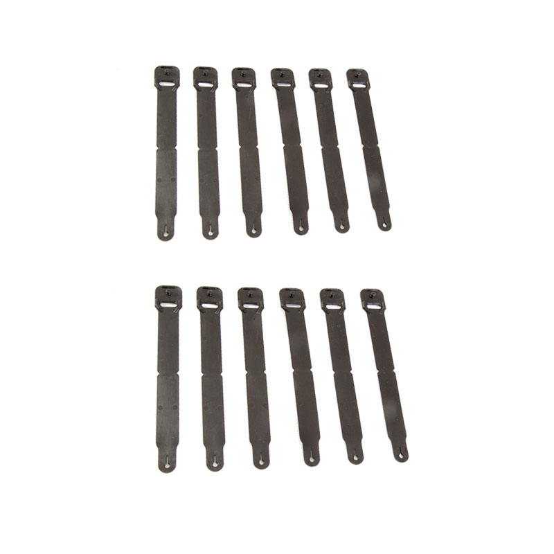 HIGH SPEED GEAR CLIP SHORT PACK OF 100 BLACK