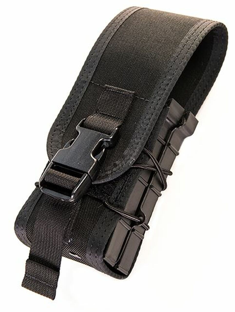 HIGH SPEED GEAR X2R TACO COVERED MOLLE HOLDS 2 RIFLE MAGS COVERED BLACK