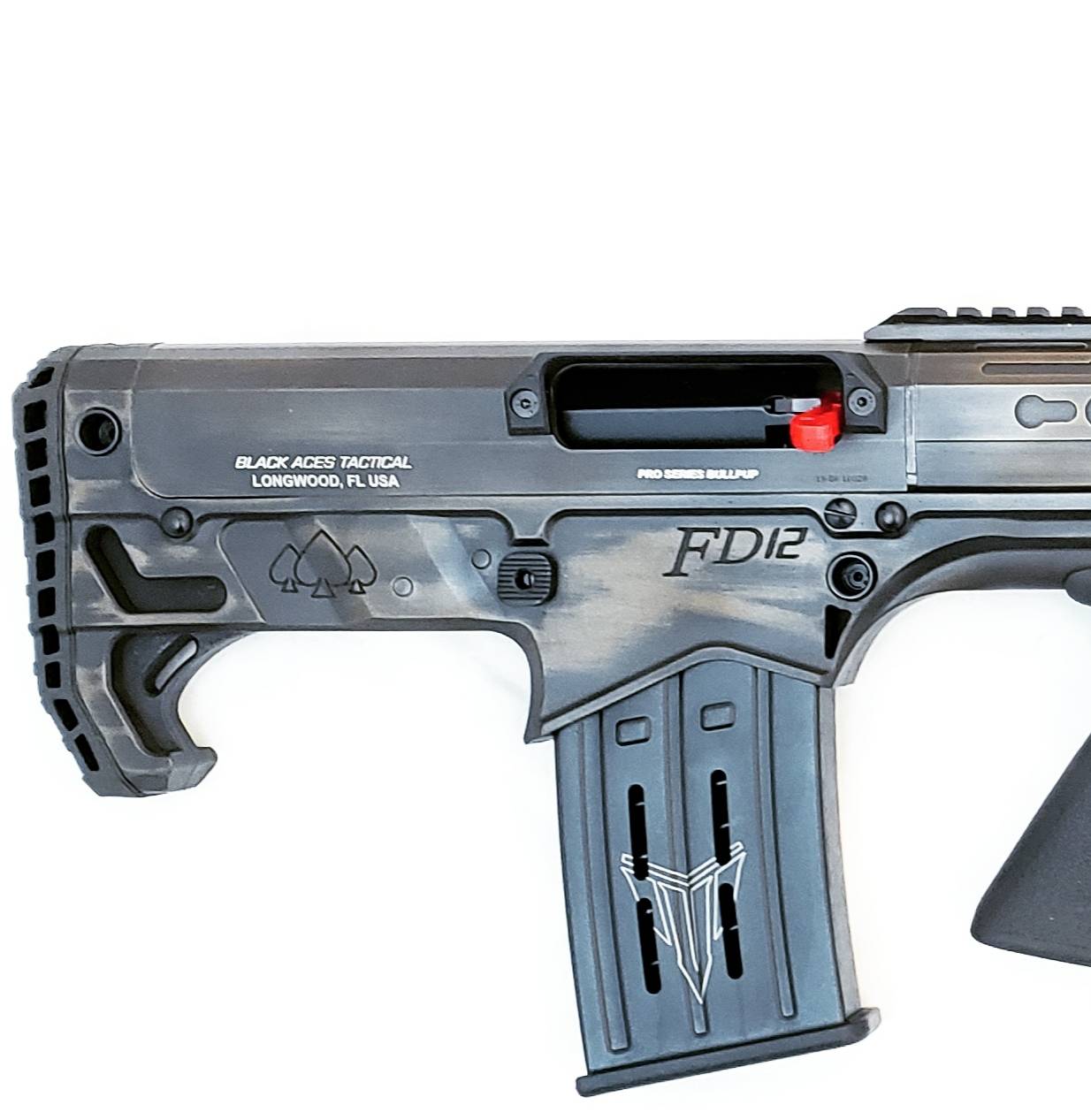 BLACK ACES TACTICAL BULLPUMP SGP 12GA 18.5IN BBL DISTRESSED BRONZE CERAKOTE SYN 2 5RD MAGS