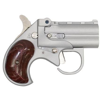 Derringer- Big Bore w Guardian -9mm Stn/RSWD Satin w Rosewood Grip 2.75" Barrel; 4.65" OAL; 2 Rounds