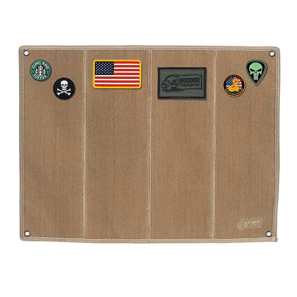 Voodoo TACTICAL MORALE PATCH BOARD (COYOTE)