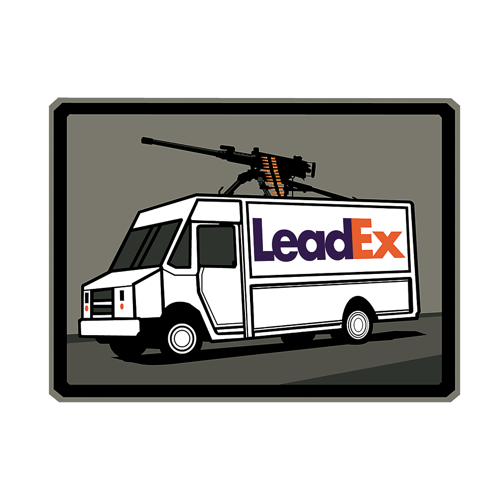 VOODOO TACTICAL RUBBER PATCH - LEADEX DELIVERY