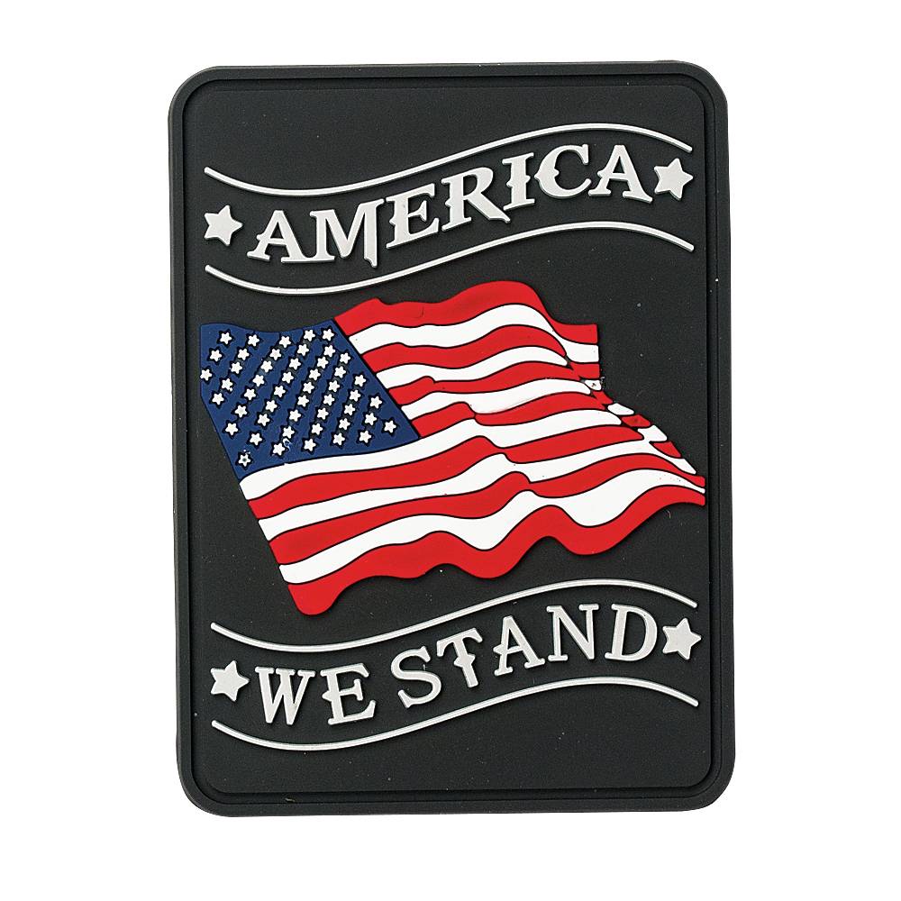 VOODOO TACTICAL RUBBER PATCH - AMERICA WE STAND