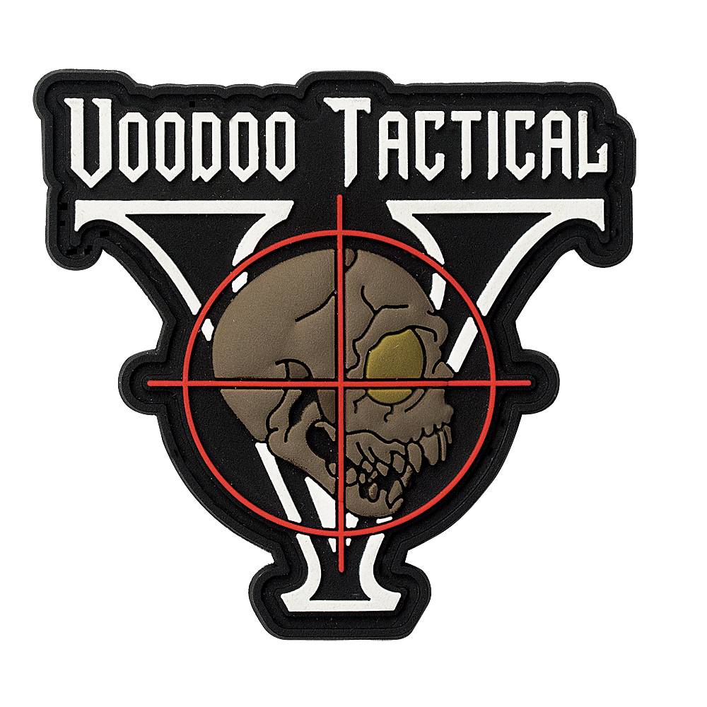 VOODOO TACTICAL RUBBER PATCH - VOODOO BEAST SKULL