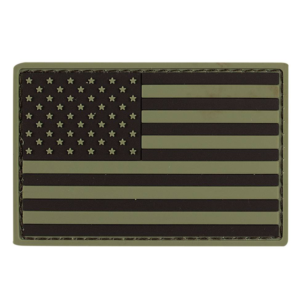 VOODOO TACTICAL RUBBER PATCH - FIRST AID SYMBOL (OD)
