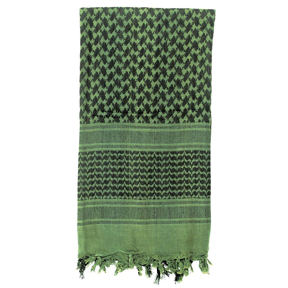 VOODOO TACTICAL WOVEN COALITION DESERT SCARVES (GREEN/BLACK)