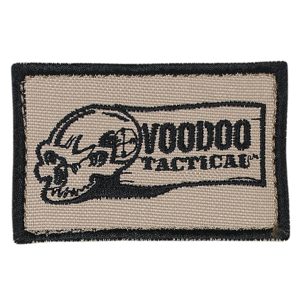 VOODOO TACTICAL EMBROIDERED VOODOO TACTICAL LOGO PATCH (SAND)