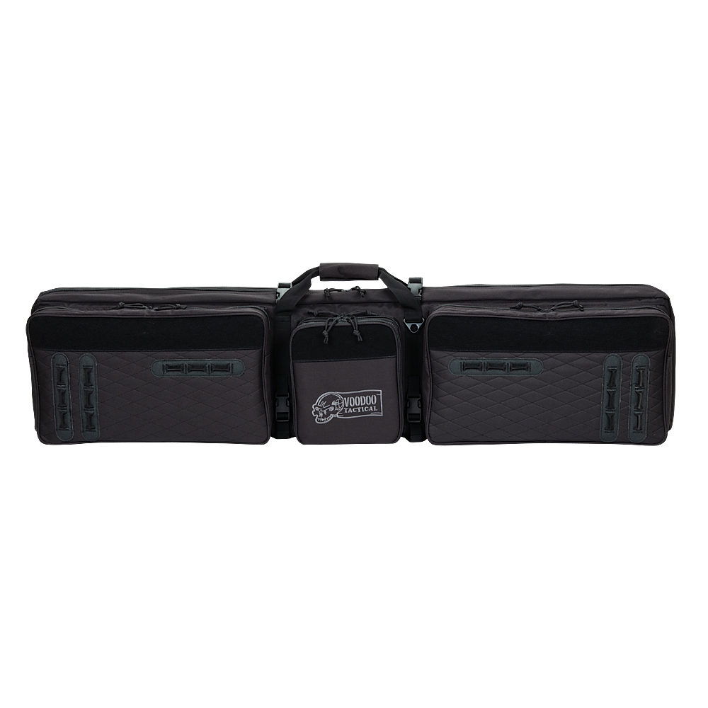 VOODOO TACTICAL 3-GUN COMPETITION WEAPONS CASE - (BLACK)