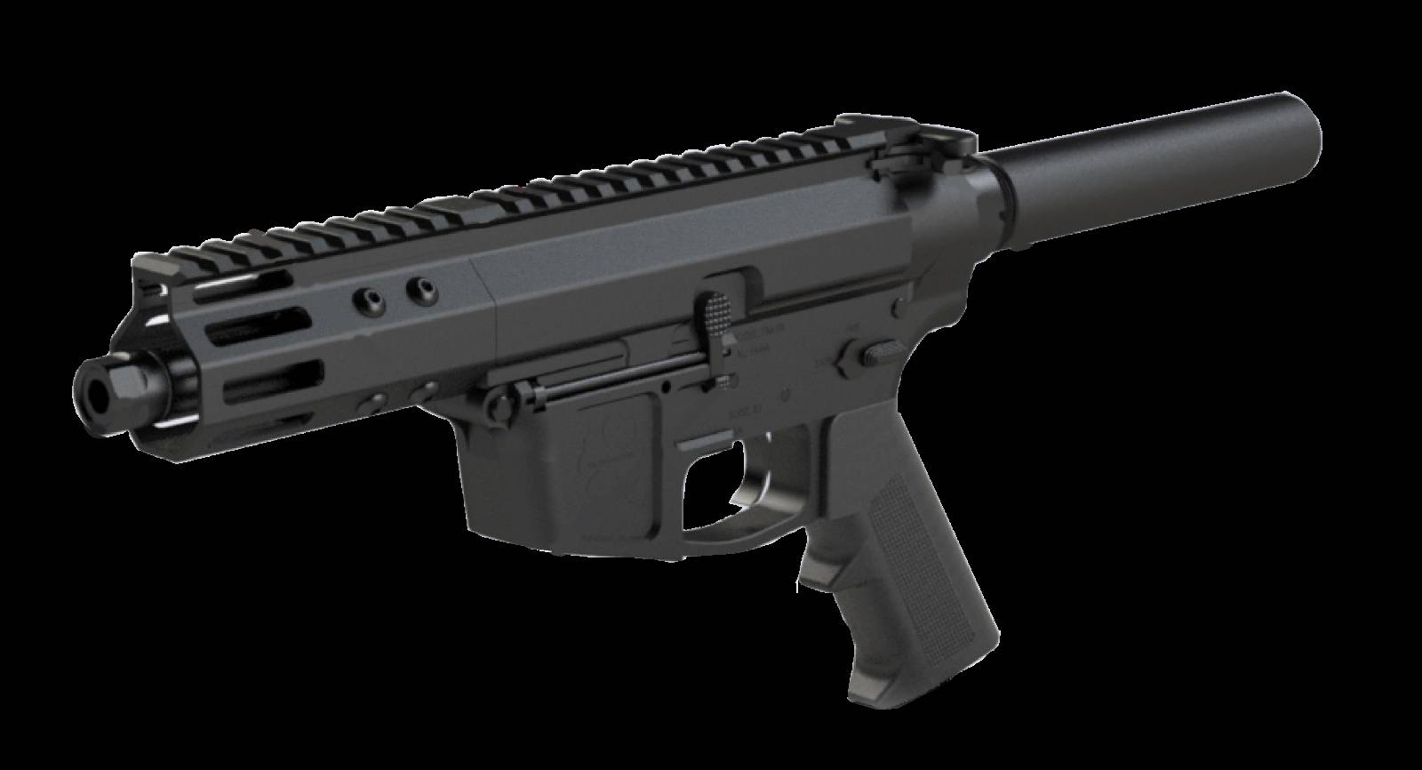 FM PRODUCTS FM5-9P HGA 9MM 5IN BBL BLACK ROUND BUF...