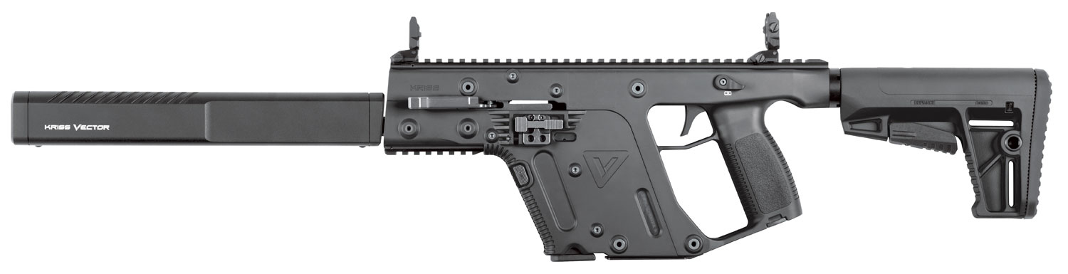 KRISS VECTOR CRB (MA/NJ) RIA 16" BBL FIX STK 10RD 9MM BLK