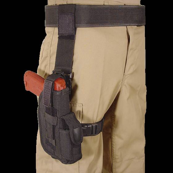 Voodoo TACTICAL DROP LEG DUTY HOLSTER LEFT HAND (B...