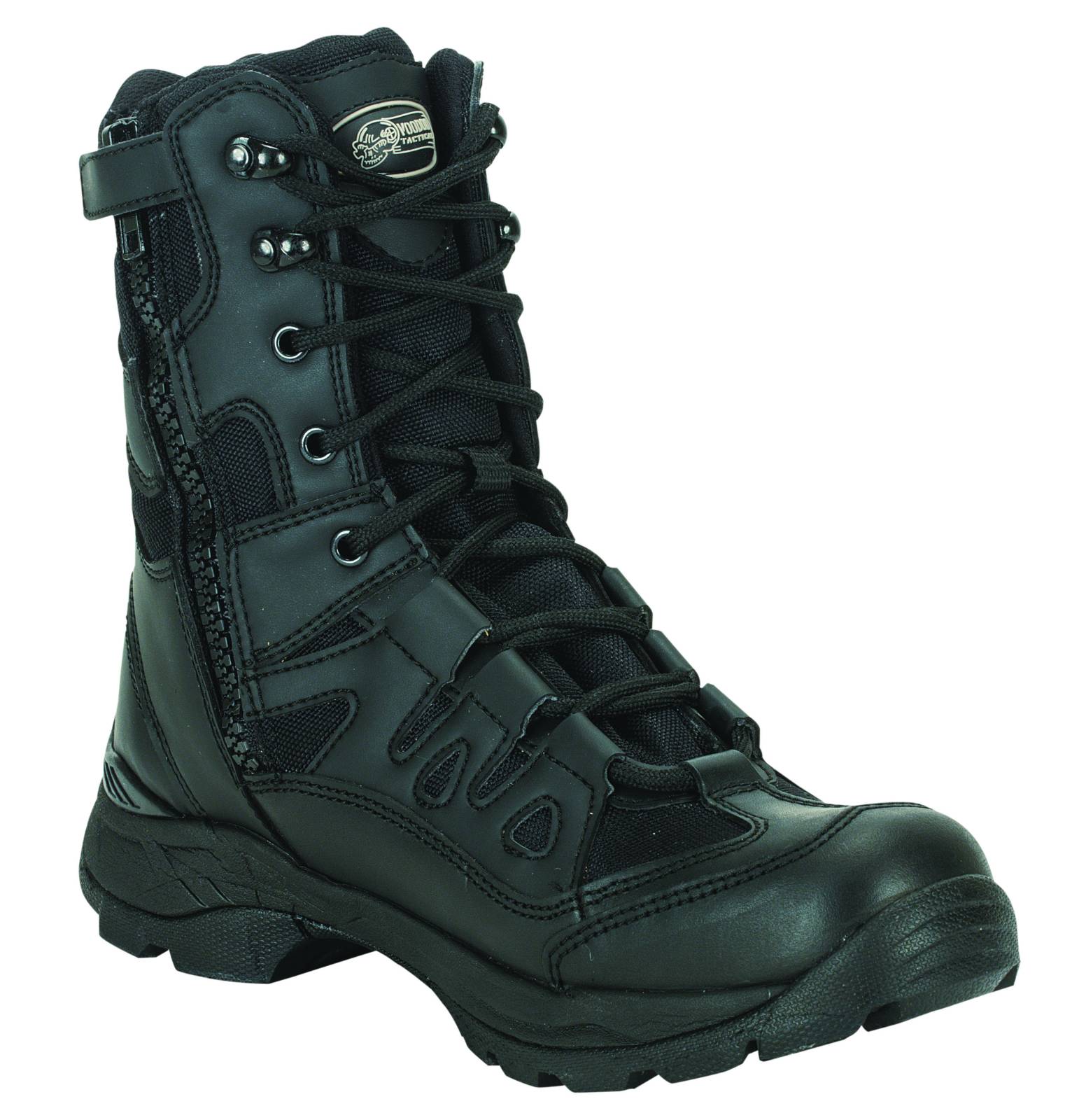 VOODOO TACTICAL 9IN TACTICAL BOOT WITH ZIPPER (BLACK/10R) SIZE 10
