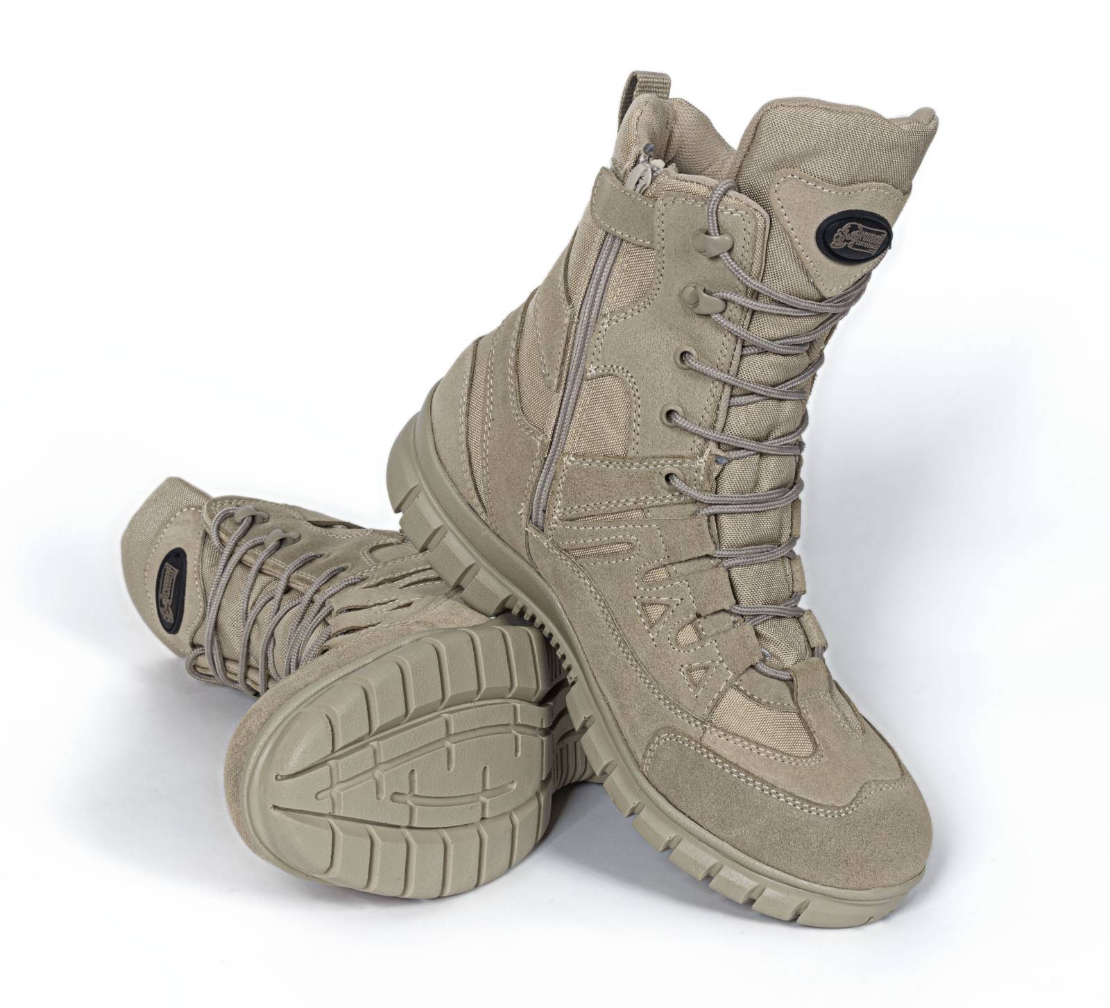 VOODOO TACTICAL 9IN TACTICAL BOOT WITH ZIPPER (DESERT TAN/9R) SIZE 9