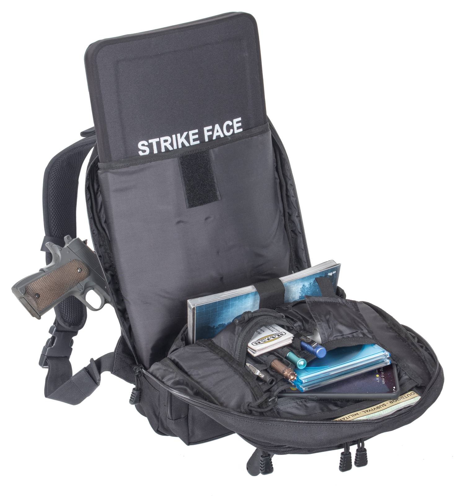 VOODOO TACTICAL DISCREET DELUXE TRAVEL BAG (BLACK) AmChar Wholesale