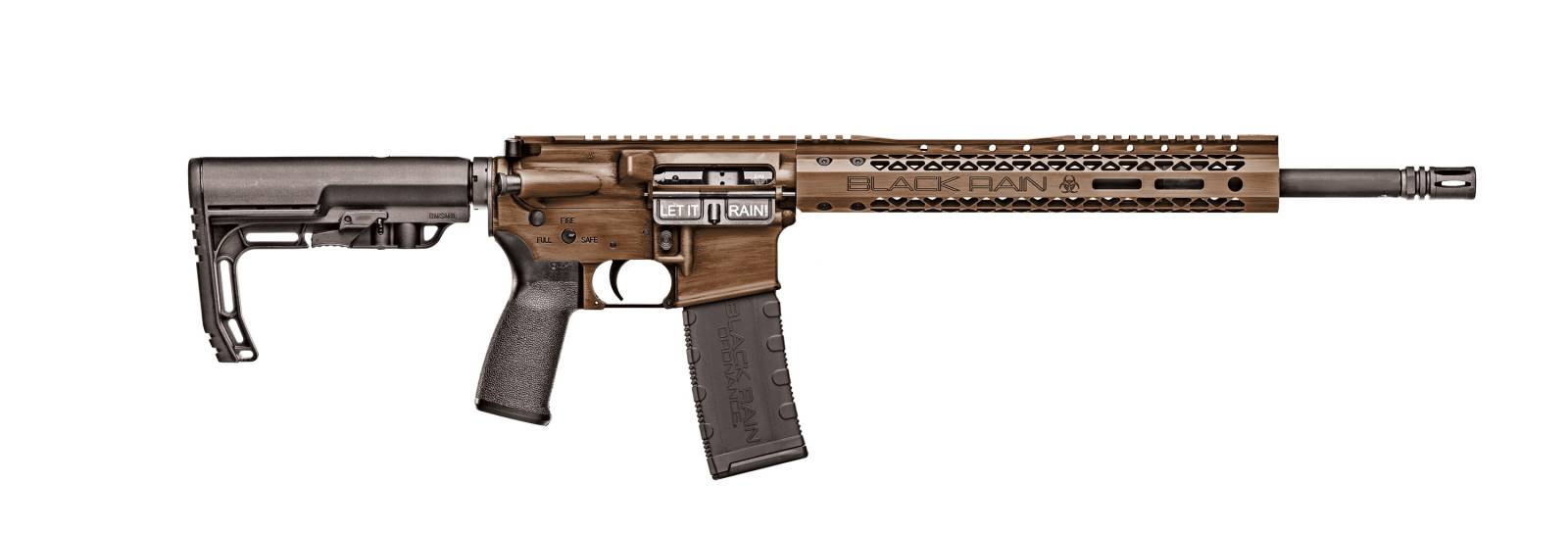 Black RAIN FUSION HGA 5.56 12.5IN BBL BRONZE BATTL...