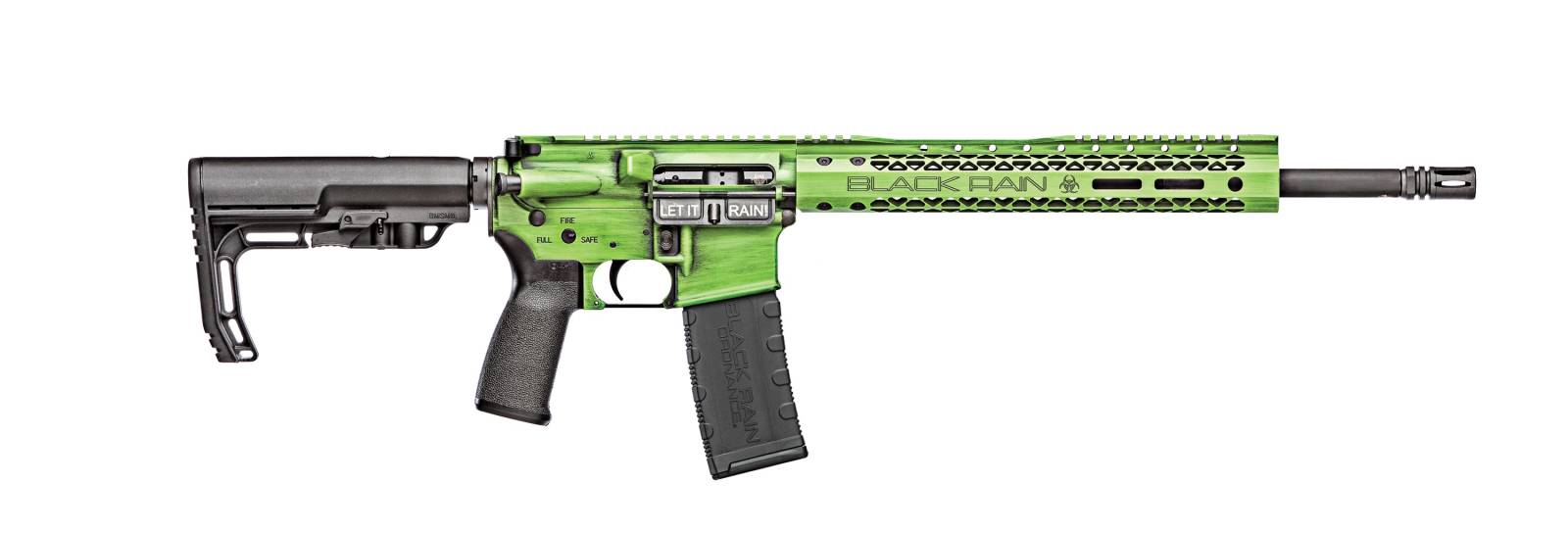 Black RAIN FUSION HGA 5.56 12.5IN BBL ZOMBIE GREEN...