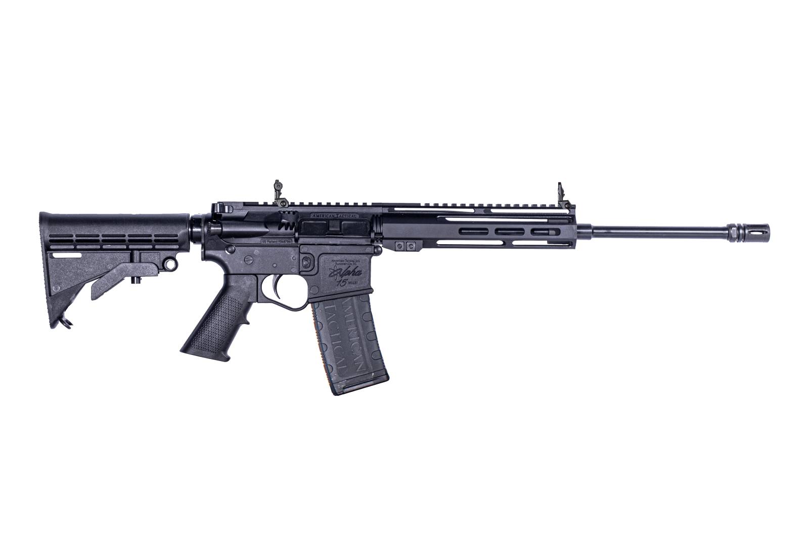 ATI ALPHA-15 RIA 5.56X45MM 16IN BBL 8.5" MLOK BACK UP SIGHTS 30 RD MAG