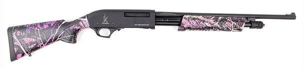 KEYSTONE CRICKETT SGP 410 GA 3 IN 18.5 IN BBL MUDDY GIRL PUMP ``MY FIRST SHOTGUN" BLUE 1 MOD CHOKE