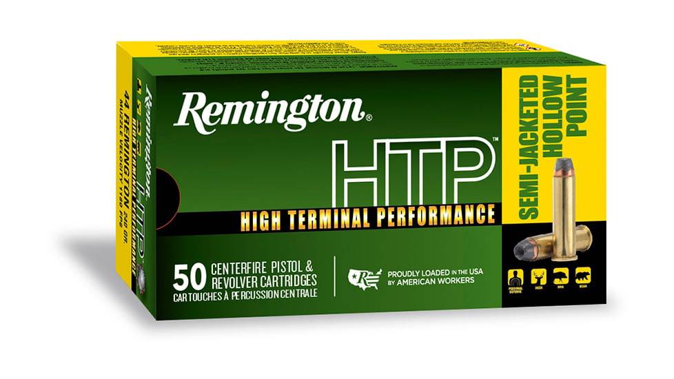 REMINGTON HTP HIGH TERMINAL PERFORMANCE AMO 40 S&W 155GR JHP 50RD 28348