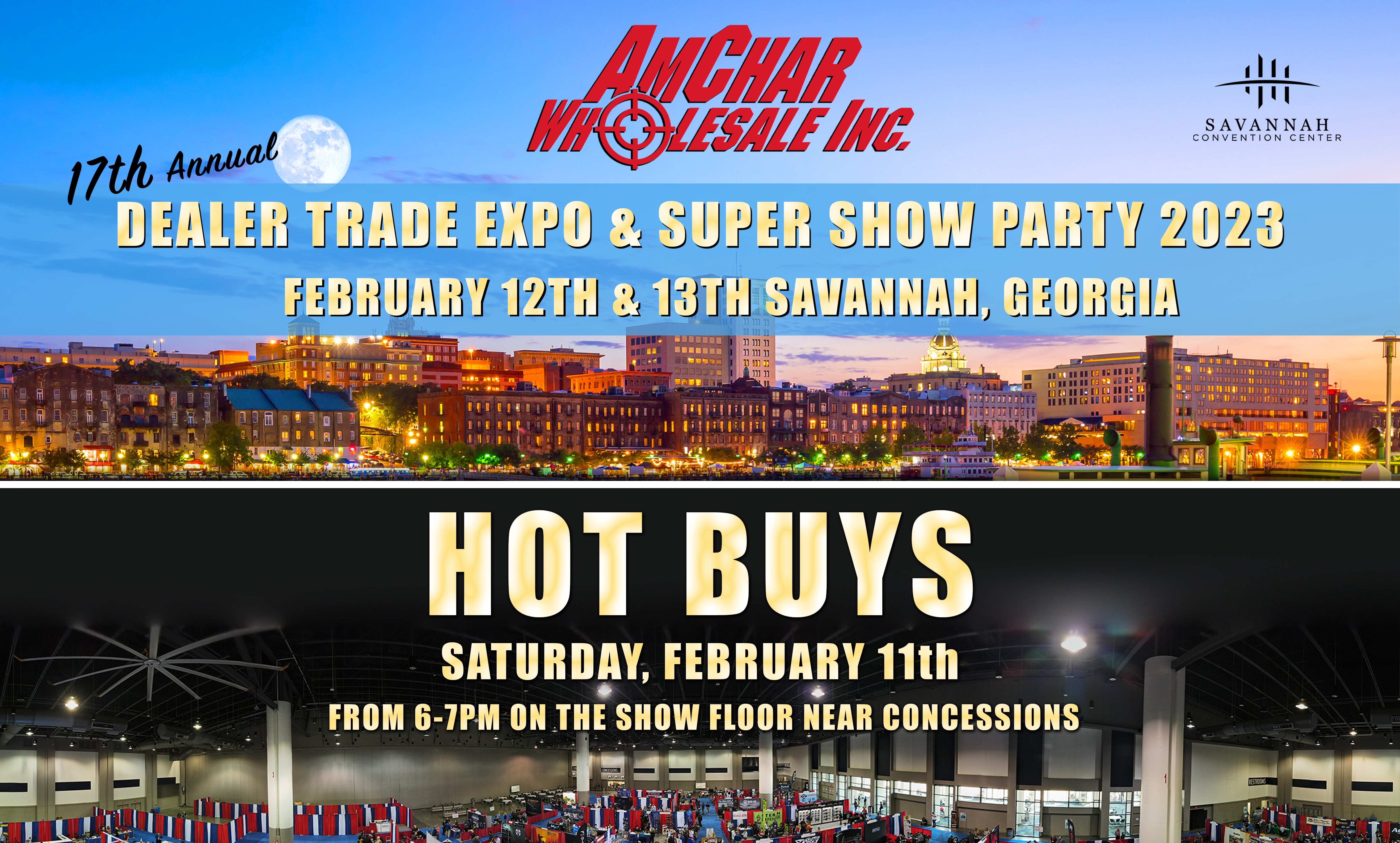 AmChar 17th Annual Dealer Trade Expo & Suprt Show Party 2023
