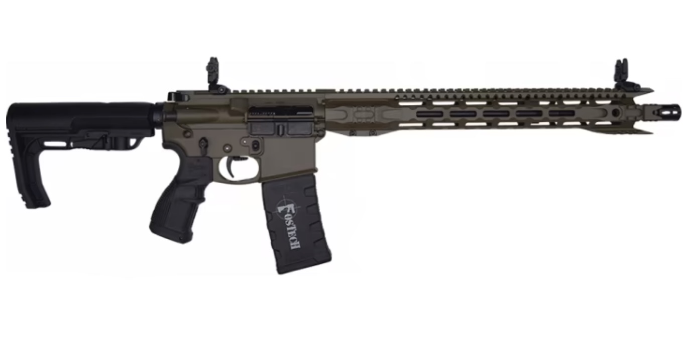 FOSTECH PHANTOM AR-15 RIA 5.56 PATRIOT BROWN ECHO SPORT TRIGGER LITE UPPER&LOWER MACH-1 16IN RAIL