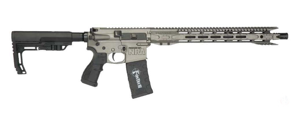 FOSTECH EAGLE AR-15 RIA 5.56 SNIPER GREY ECHO SPORT TRIGGER LITE UPPER&LOWER HEAVY M4 BBL