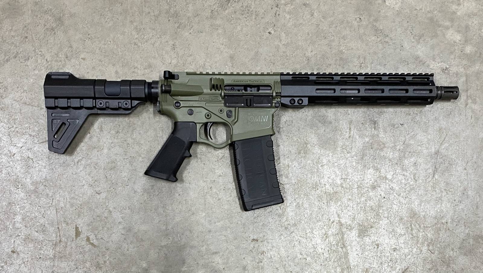 ATI OMNI HYBRID MAXX HGA 300BLK 10.5IN BBL 10IN RAIL BFG W/ BREACH BRACE