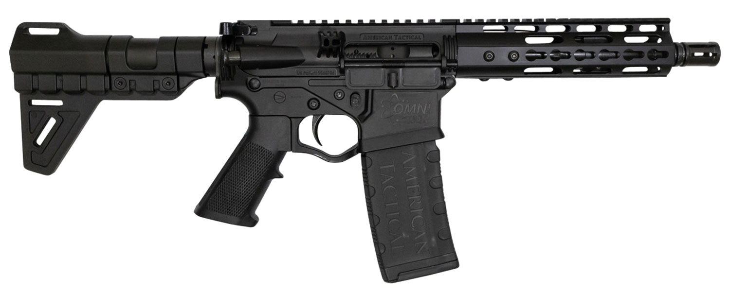 ATI P4B Pistol GOMX556MP4B60 5.56 7.5" Barrel Black Blade Brace 60rd Mlok