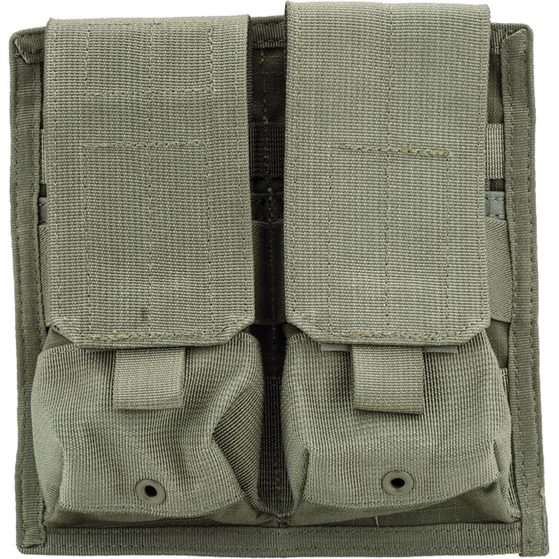 BLACKHAWK HOLSTER STRIKE M4/M16 DOUBLE MAG POUCH OLIVE DRAB HOLDS 4