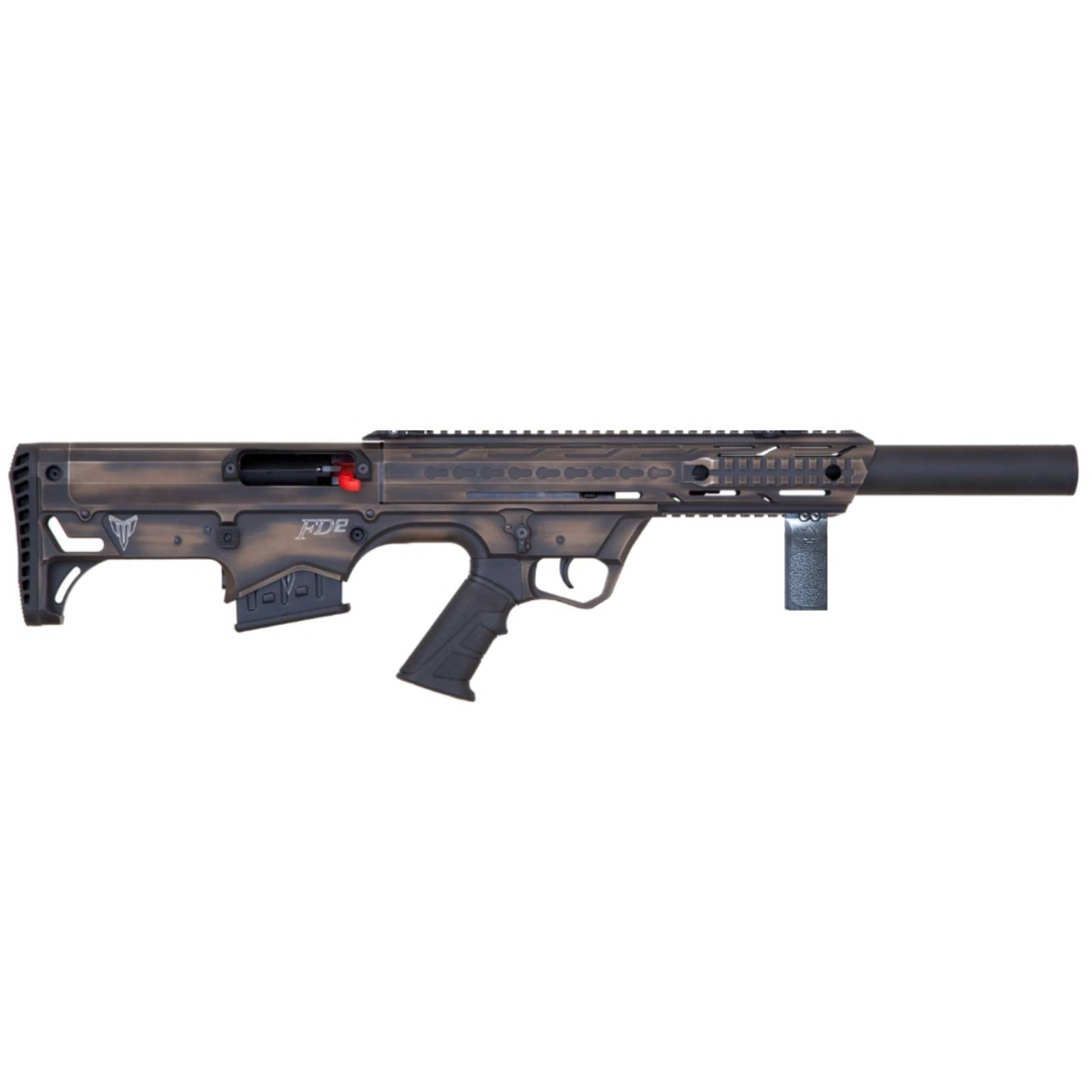 BLACK ACES TACTICAL BULLPUP SGA 12GA 18.5IN BBL BRONZE SYN 2 5RD MAGS