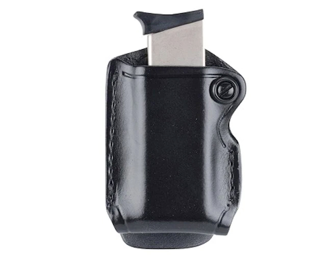 GOULD & GOODRICH B830 GLK23 PLN BLK MAG CASE, SINGLE W/PADDLE