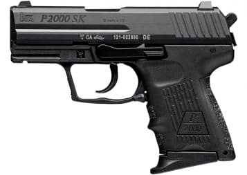 H&K HGA P2000 9MM 3.62"" DA/SA DECOCKER V3 2/10RD MAGS CALI