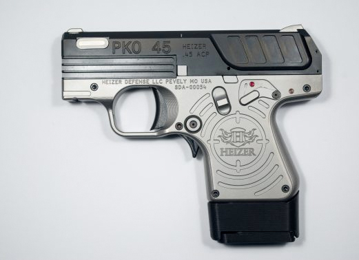 HEIZER POCKET PKO-45 HGA 45ACP SEMI 5 RD BLAZE BBL & SLIDE TRUGLO NS 5RD & 7RD EX MAG