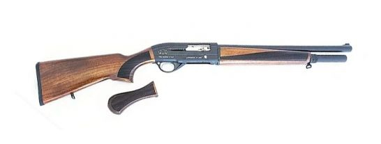 BLACK ACES TAC SXS SGD 12GA 18.5IN BBL WALNUT FULL SIZE AND SHORT STK BLK REC