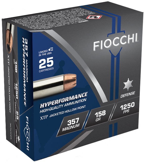 Fiocchi Ammunition Extrema XTP .357 Magnum 158 Grain XTP Hollow Point (25 Rounds)