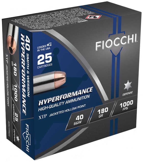 Fiocchi Extrema .40 S&W 180 Grain XTP Hollow Point Ammunition (25 Rounds)