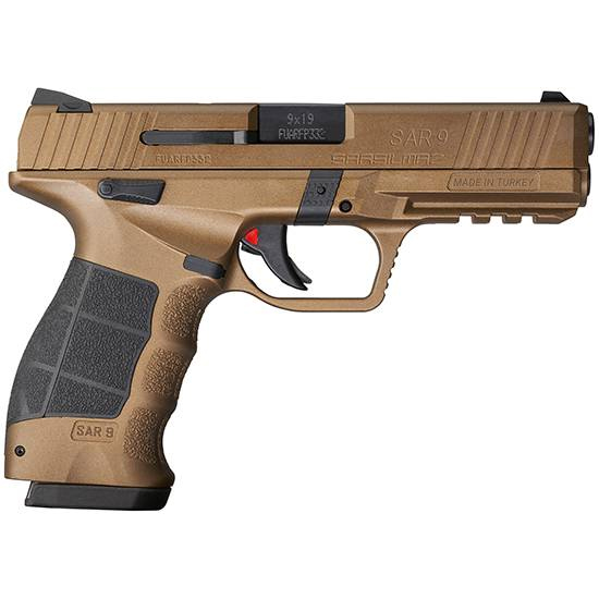 SAR SAR9 HGA 9MM 4.4IN BBL BRONZE CERAKOTE 2/10RD ...
