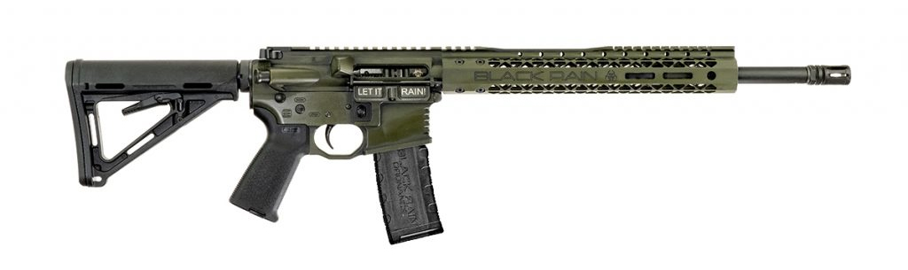 Black RAIN SPEC15 RIA 5.56 16IN BBL 15IN SLIM RAIL...